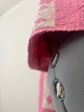 Load image into Gallery viewer, no. 37 distressed pink crop hoodie