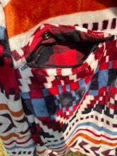 Load image into Gallery viewer, no. 20 geometric fleece snap sweater