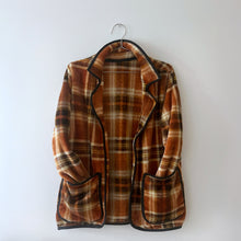 Load image into Gallery viewer, no. 3 Plaid blanket cardigan