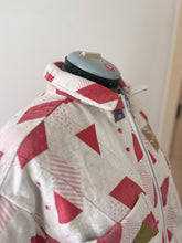 Load image into Gallery viewer, no. 41 zip-up patchwork chore shirt