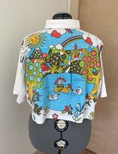 Load image into Gallery viewer, no. 42 fairy tale cropped shirt
