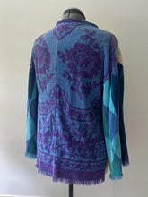 Load image into Gallery viewer, no. 28 blue towel coverup