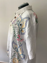 Load image into Gallery viewer, no. 43 embroidered butterfly shirt