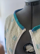 Load image into Gallery viewer, no. 28 blue towel coverup