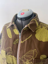 Load image into Gallery viewer, no. 45 zip-up floral chore shirt