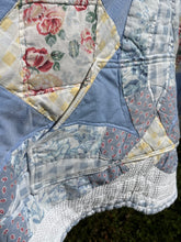 Load image into Gallery viewer, no. 25 baby blue quilt hoodie