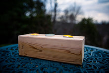 Load image into Gallery viewer, long cedarwood tealight holder