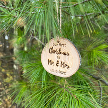 Load image into Gallery viewer, first christmas as mr & mrs
