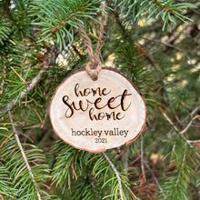 Load image into Gallery viewer, home sweet home ornament