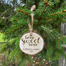 Load image into Gallery viewer, home sweet home ornament