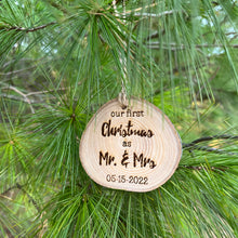Load image into Gallery viewer, first christmas as mr & mrs