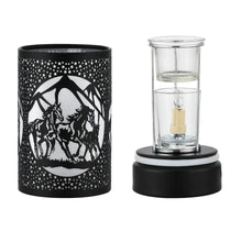Load image into Gallery viewer, black horses wax warmer