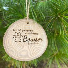 Load image into Gallery viewer, pet in memoriam ornament