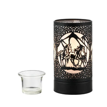 Load image into Gallery viewer, black horses wax warmer