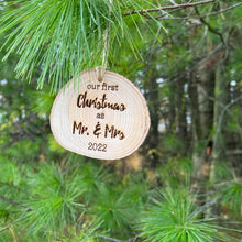 Load image into Gallery viewer, first christmas as mr & mrs