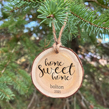 Load image into Gallery viewer, home sweet home ornament