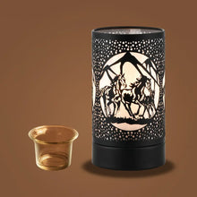 Load image into Gallery viewer, black horses wax warmer