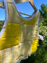 Load image into Gallery viewer, no. 6 Sunshine quilt tie vest
