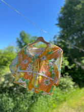 Load image into Gallery viewer, no. 8 Flower Power tie top
