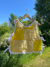 Load image into Gallery viewer, no. 6 Sunshine quilt tie vest
