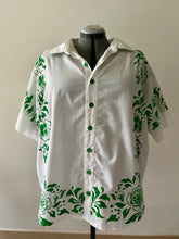 Load image into Gallery viewer, no. 48 green hibiscus shirt
