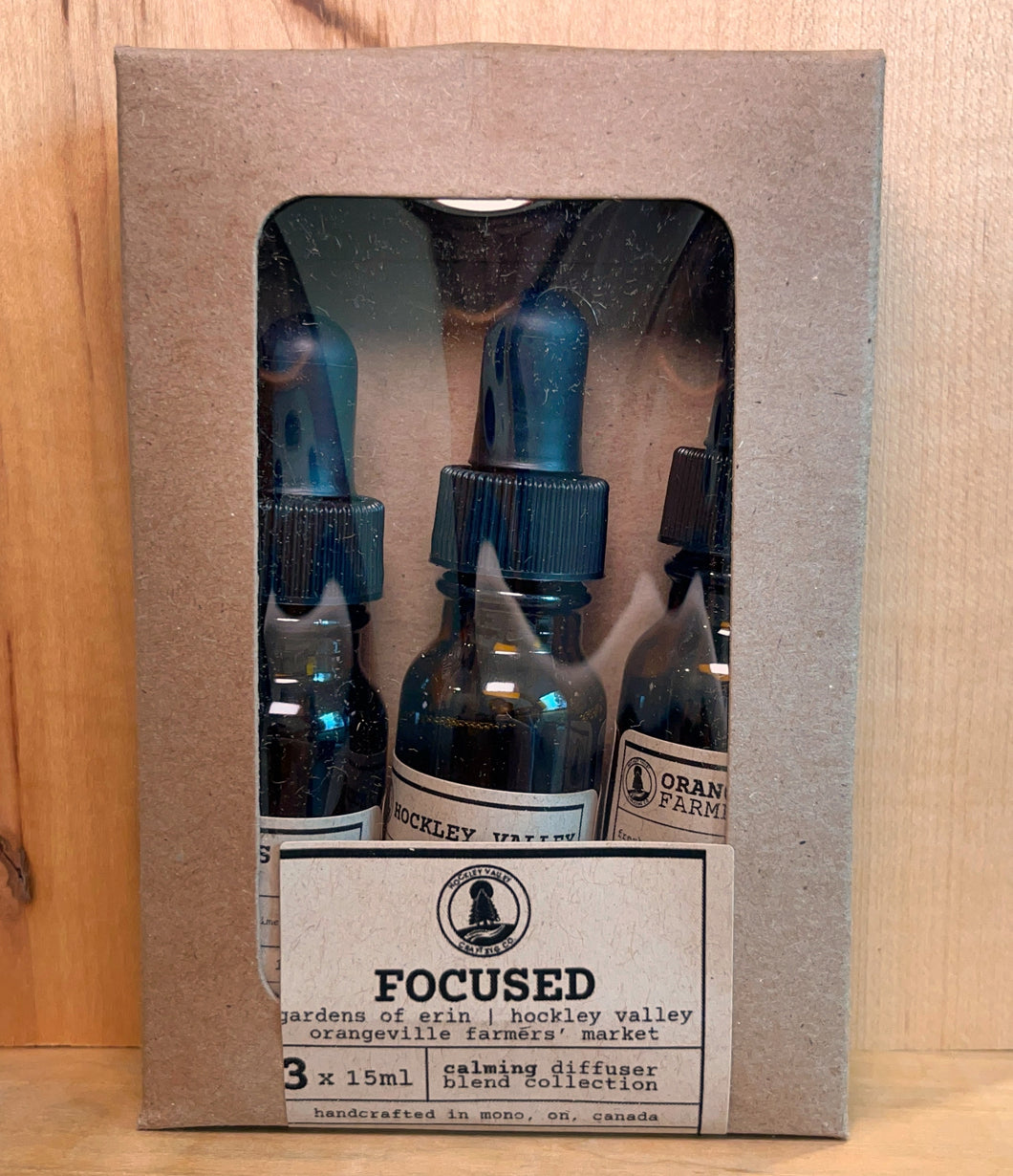focused fragrance oil set