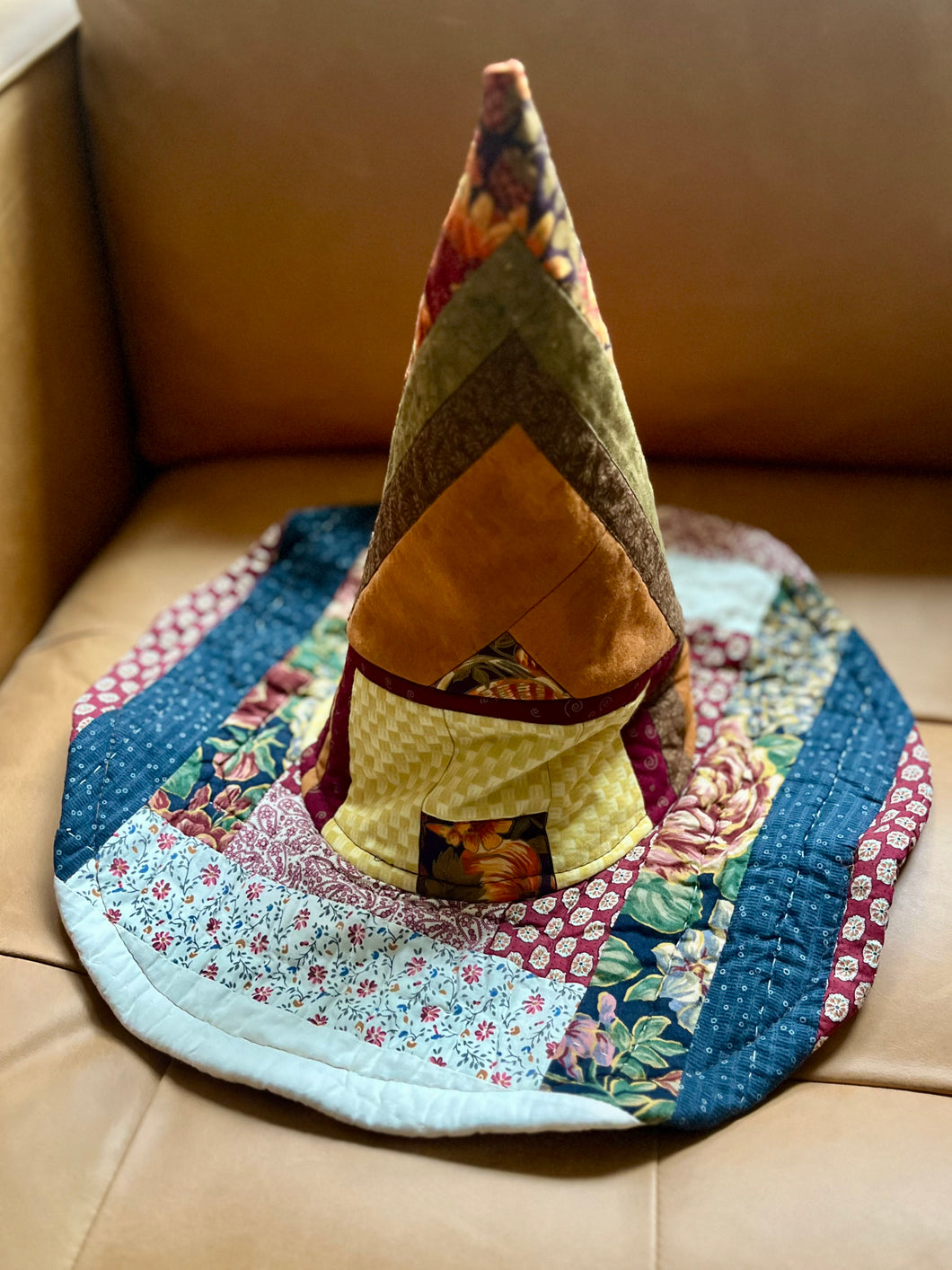 HARVEST - quilted witch hat