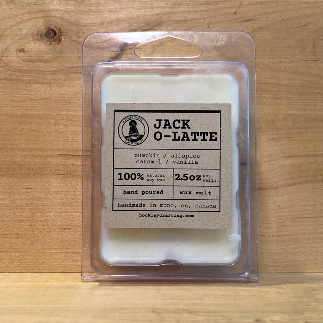 jack-o-latte wax melt