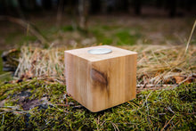 Load image into Gallery viewer, cedarwood pillar tealight holders
