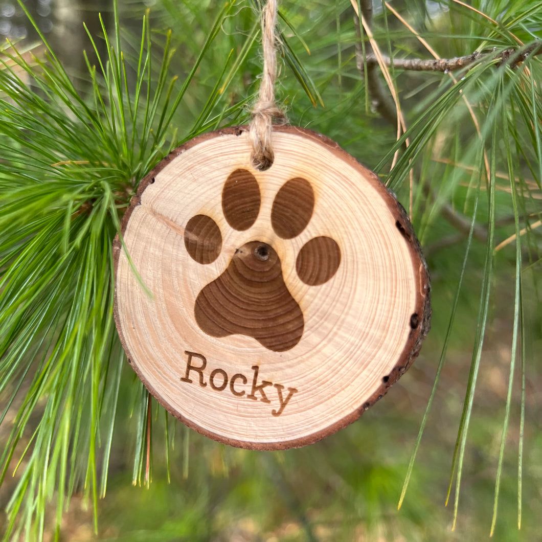 custom dog ornament