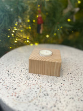 Load image into Gallery viewer, cedarwood pillar tealight holders
