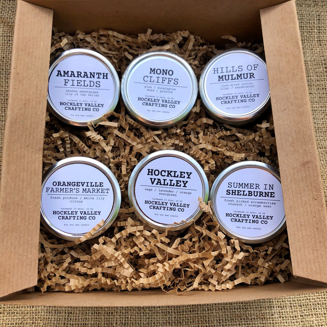 celebrate local sampler set