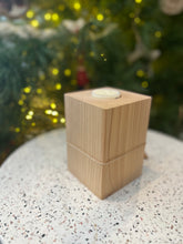 Load image into Gallery viewer, cedarwood pillar tealight holders
