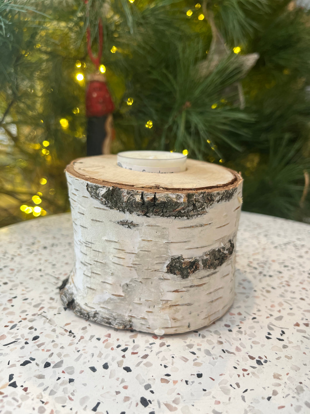 birchwood tealight holder set