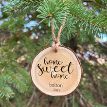 Load image into Gallery viewer, home sweet home ornament
