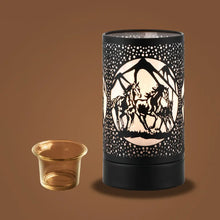 Load image into Gallery viewer, black horses wax warmer
